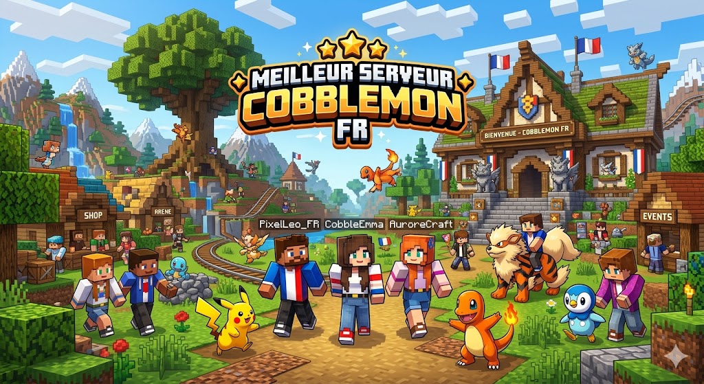 Meilleur Serveur Cobblemon FR : Où Jouer à Cobblemon en Français ?