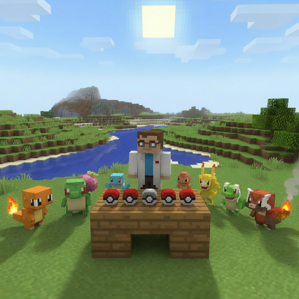 Les meilleurs starters pour débuter sur Cobblemon Minecraft