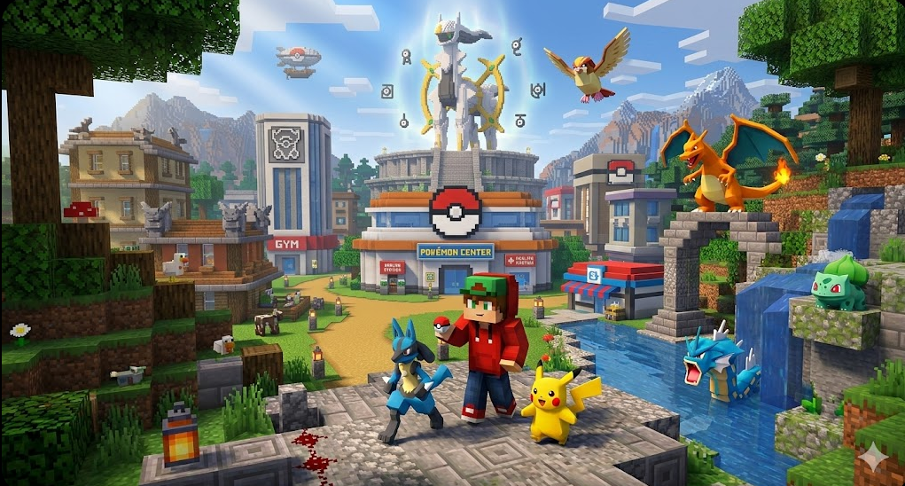 Grosse Mise à Jour du Serveur Cobblemon Minecraft FR - Patch Note Arceus Academy