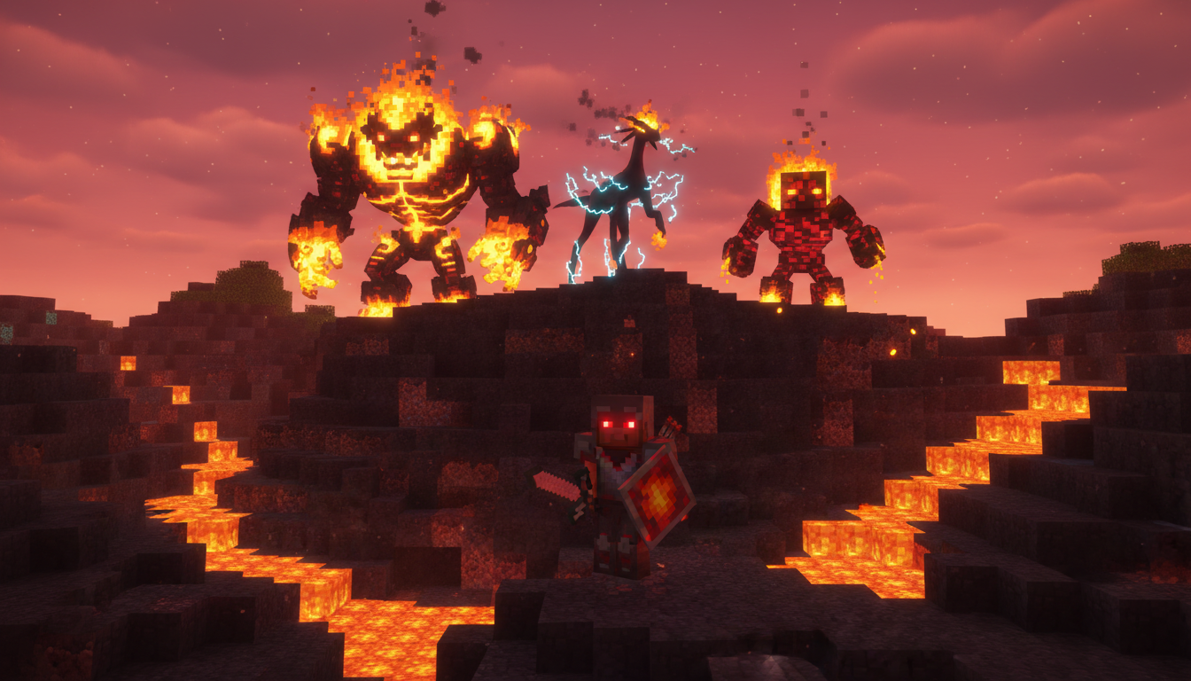 Les meilleurs Pokémon Feu sur Cobblemon Minecraft